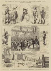 The Carlist War in Spain, the Fighting round Bilbao